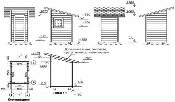 Дачные туалеты деревянные своими руками фото чертежи