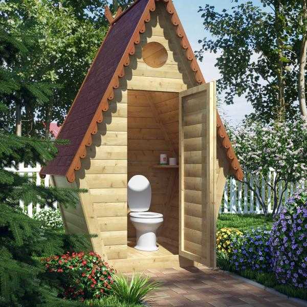 Вытяжка туалет деревянный дом