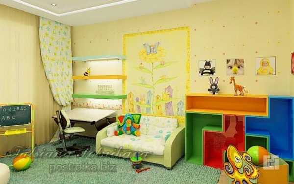 Дизайн детской комнаты для дочки 7 лет 12 кв м