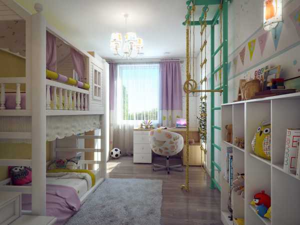 Детская комната 12 кв м интерьер фото для девочки – Дизайн детской ...
