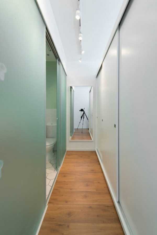 Ремонт узкого коридора в квартире фото реальные