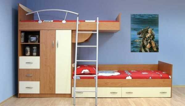 Кровать на 2 этаже для детей