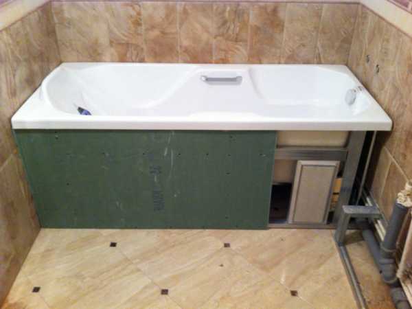 Экран под плитку для ванны – Экраны под ванну с люками под плитку