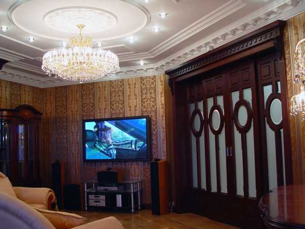 Евроремонт зал – отделка гостиной в квартире, декор комнаты в ...