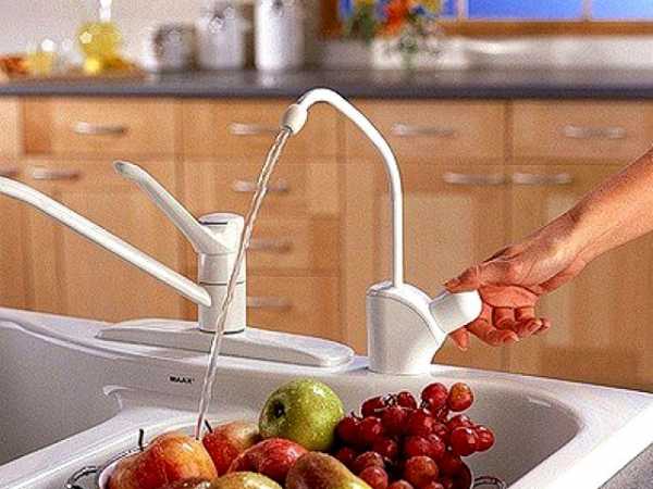 Фильтр воды на кухню с установкой