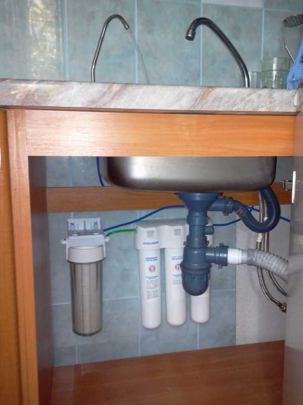 Мойки для кухни с фильтром для питьевой воды