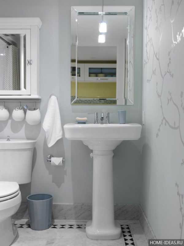 Ванная Комната С Покрашенными Стенами Дизайн Фото