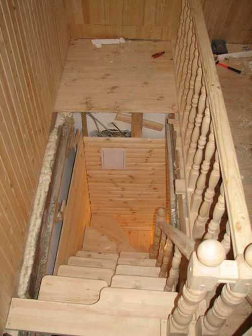 Лестница гусиный шаг фото на второй этаж