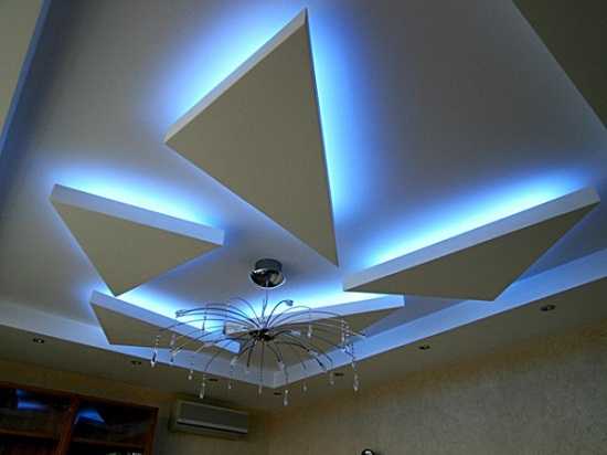 Короб для светодиодной ленты на потолок
