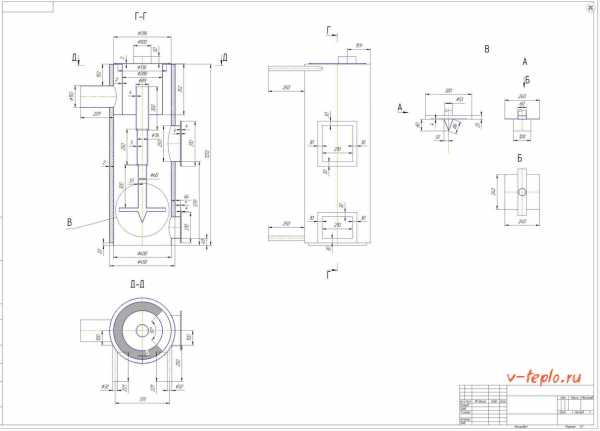 Котел длительного горения чертежи своими руками