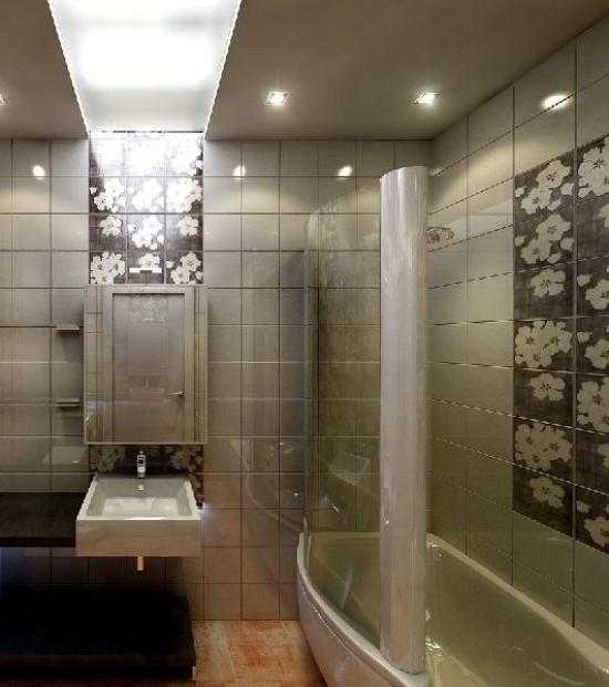 Ванная комната крашенные стены дизайн фото