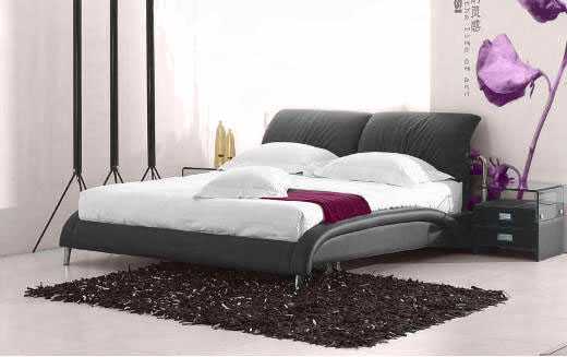 Кровать в эко стиле