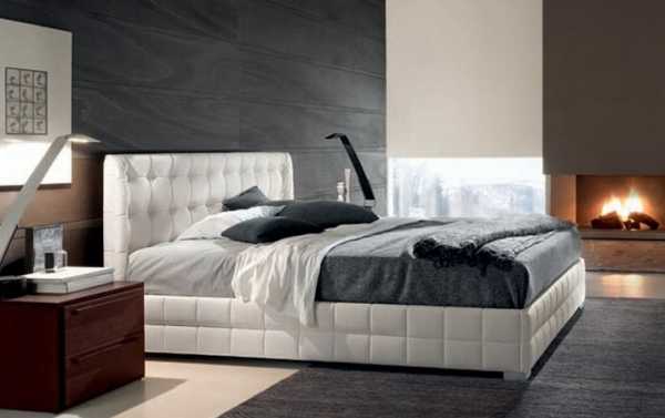 Кровать в эко стиле