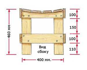Деревянная лавка своими руками чертежи