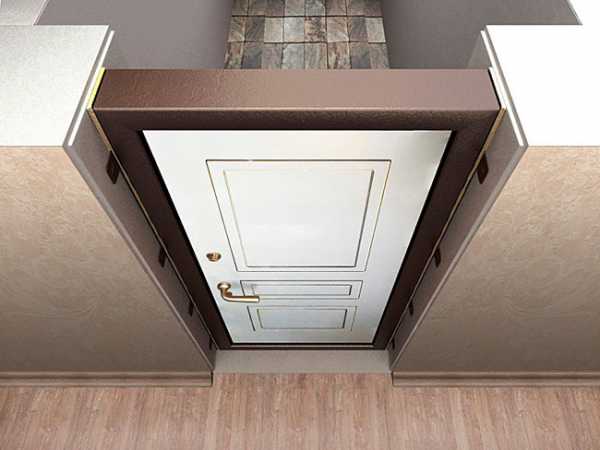 Металлические двери входные размер – стандартные габариты железных .