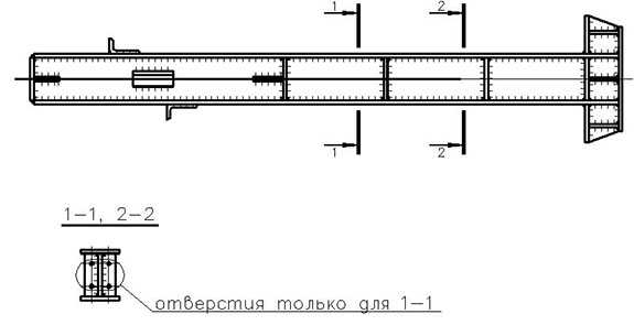 Обозначение швеллера на чертеже