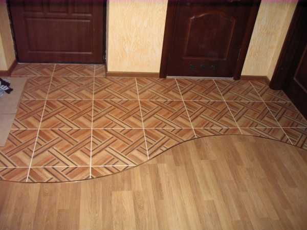 Варианты плитки на полу в прихожей