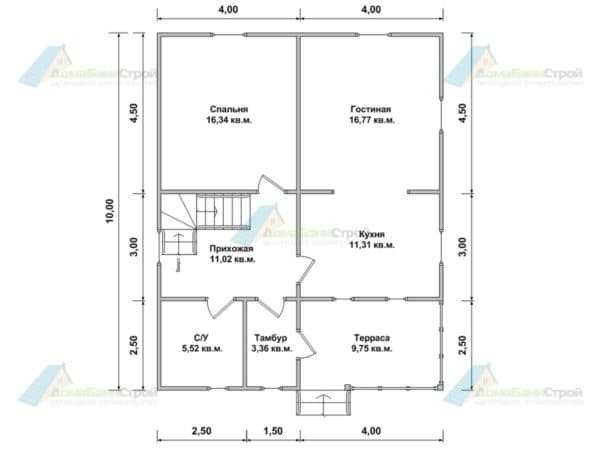 Projekti kuća 10 do 12: jednokatne i dvospratne, s podrumom i potkrovljem - izbor projekata i završnih radova