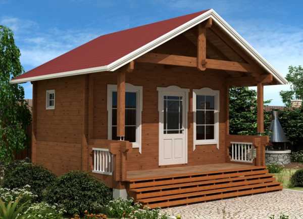 Проект гостевой дом –  домик на даче: проекты, особенности .
