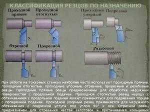Резцы для токарного станка по металлу виды фото и названия