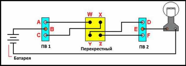 Подключение одноклавишного выключателя света схема