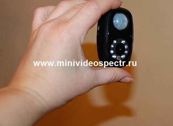 Скрытая мини видеокамера с датчиком движения – Беспроводные мини камеры .