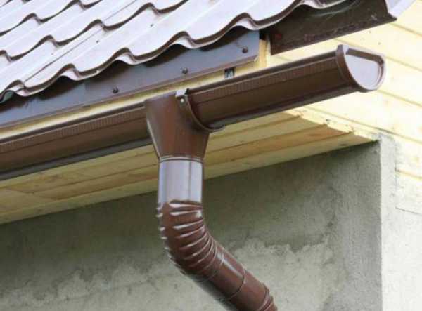 Сливные лотки для отвода воды с крыши – устройство дренажных желобов .