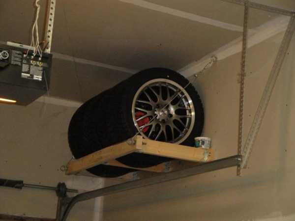 Стеллаж для хранения шин в гараже – правильное хранение колес в гараже .