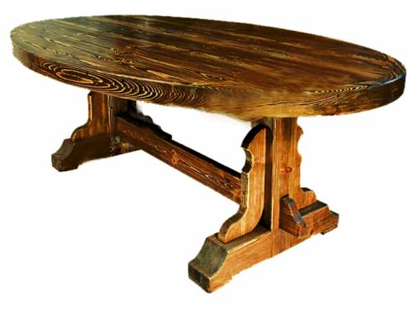Деревянные столы для сауны
