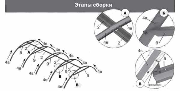 Расстояние между дугами багажника