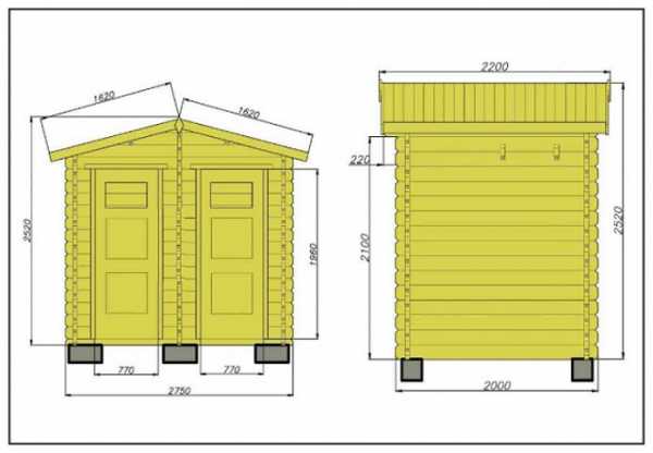 Туалет и душ для дачи своими руками чертежи деревянный