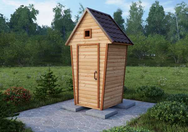 Туалеты деревянные – разновидности и цены + фото и видео