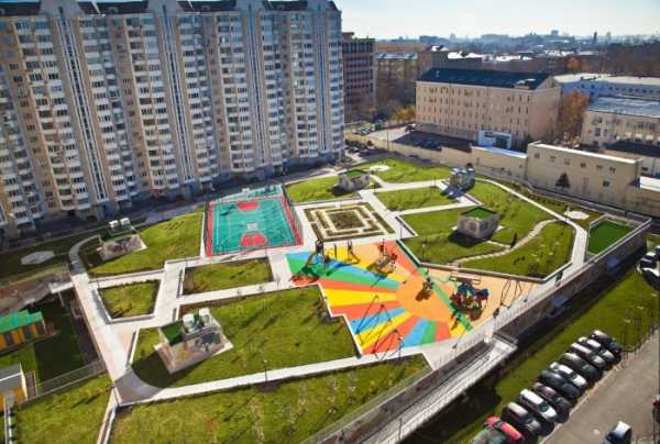 Проекты детских площадок во дворах многоквартирных домов
