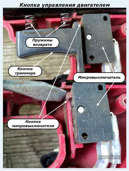 Ремонт двигателя триммера электрического