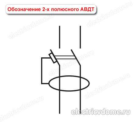 Как обозначается узо на схеме