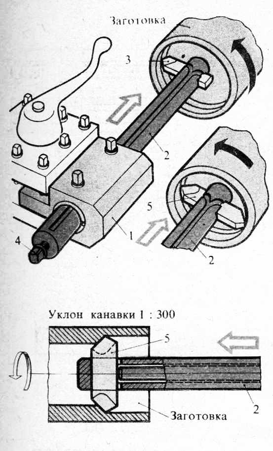 Расточной резец чертеж