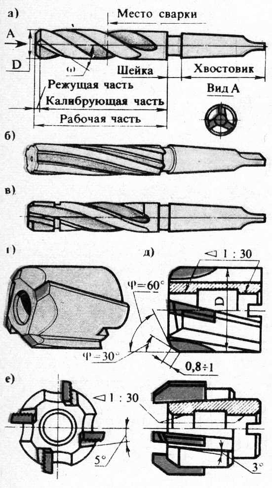 Чертеж резца отогнутого резца