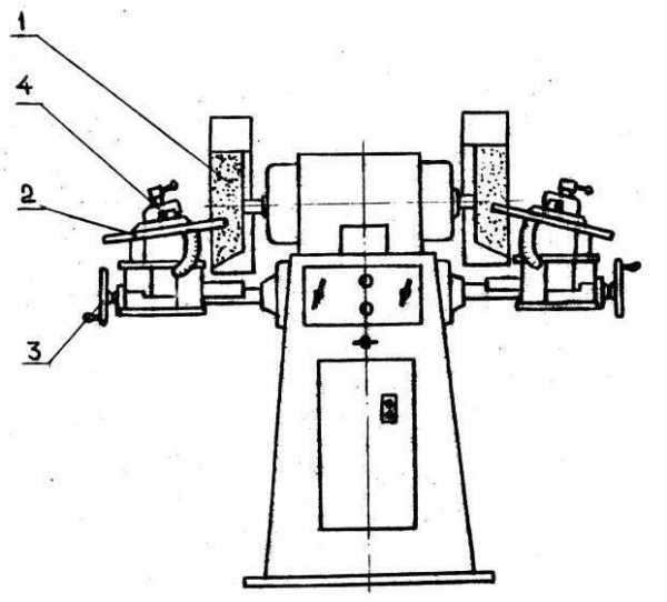 Чертеж станка заточного станка